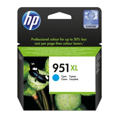 Tint HP CN046A No 951XL Cyan 1500lk@5% Officejet Pro 251dw 276dw 8100 8600 8610 8615 8616 8620 8625 8630 8640