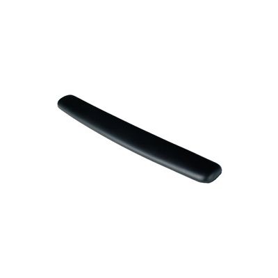 Wrist rest for keyboard with 3M WR320LE gel, black leather