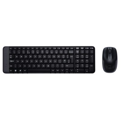 Klaviatuur+hiir Logitech MK220 International English, garantii 2 aastat, juhtmevaba, USB-saatja