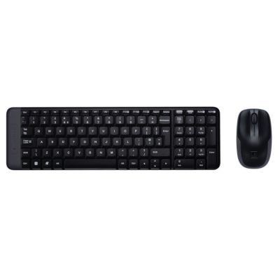 Logitech Mouse and keyboard set 920-003168 / MK220 US Black