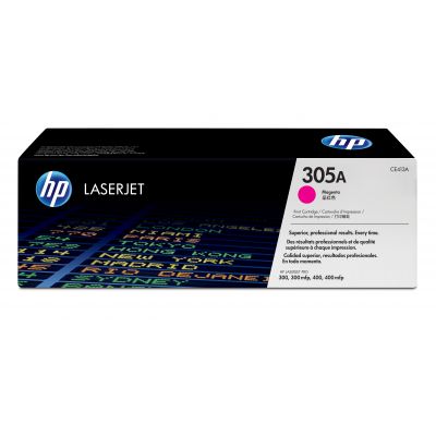 Tooner HP CE413A 305A Magenta 2600lk LJ Pro M351/M451, MFP M375/M475