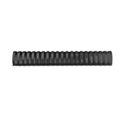 Köitespiraal 50mm must plastik, GBC CombBind Binding Combs Black 51mm