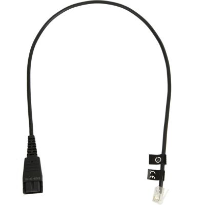 JABRA QD Cord to RJ10, straight, 0,5 meters, standard-allocation