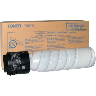 Toner Minolta TN-118 black 12000lk Konica Minolta Bizhub 195/215/225i/226, box (box of 2 bottles)