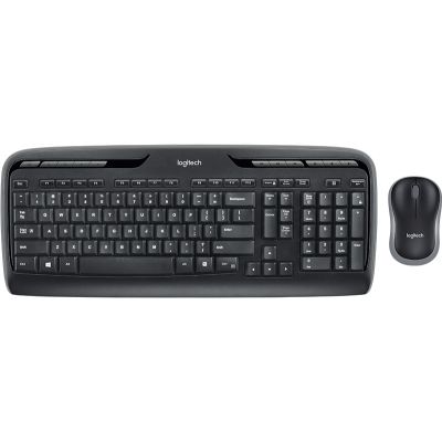 Keyboard + mouse Logitech MK330 Wireless Desktop Combo PAN Nordic Keyboard and mouse set - 2.4 GHz