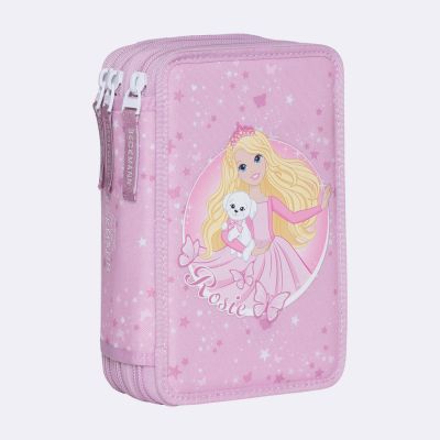 Three section pencil case with content Beckmann, Rosie