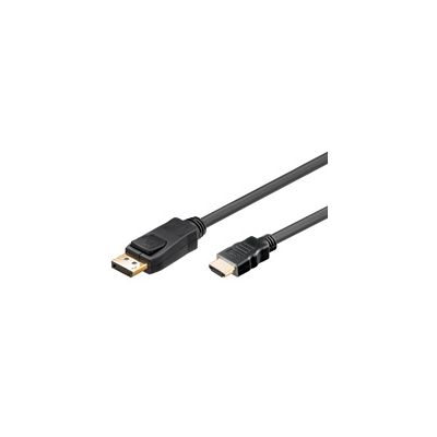 Kaabel DisplayPort -> HDMI kaabel 1.0m
