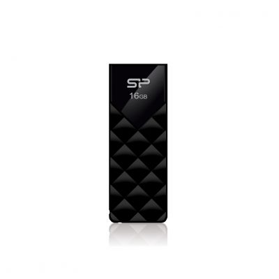 Silicon Power mälupulk 32GB Ultima U03, must
