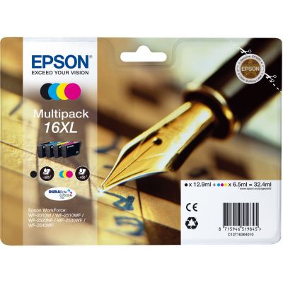 Tint Epson T163640 No 16XL CMYK Multipack (cyan/magenta/yellow/black)