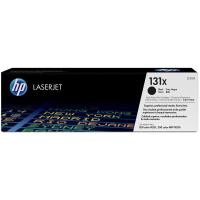 Tooner HP CF210X No.131X Black/must 2400lk for LaserJet Pro 200 Color M251, MFP M276