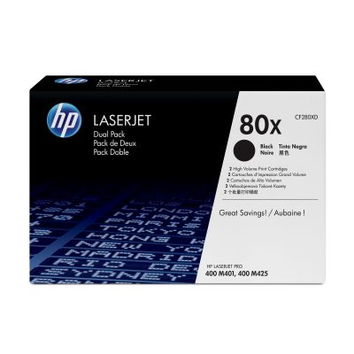 Toner HP CF280XDouble Pack black / black 2x6900pcs LaserJet Pro 400 MFP M425DN / DW, M401