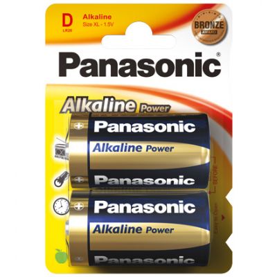 Panasonic Alkaline Power LR20APB/2BP