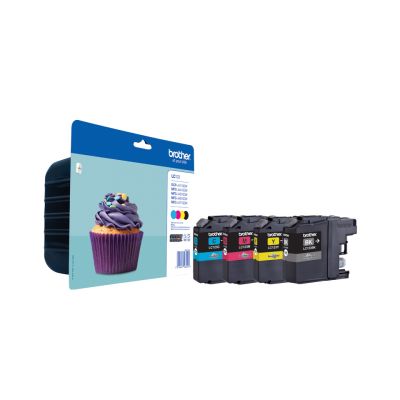 Ink Brother LC123VALP Cyan/Magenta/Yellow/Black  600 lk