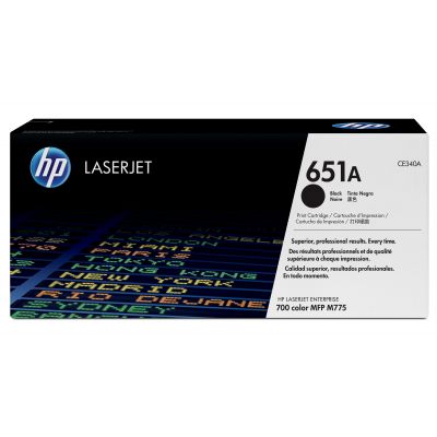 Tooner HP CE340A 651A 13500pg Black LaserJet Enterprise 700 Color