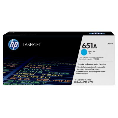 Tooner HP CE341A 651A 16000pg Cyan LaserJet Enterprise 700 Color