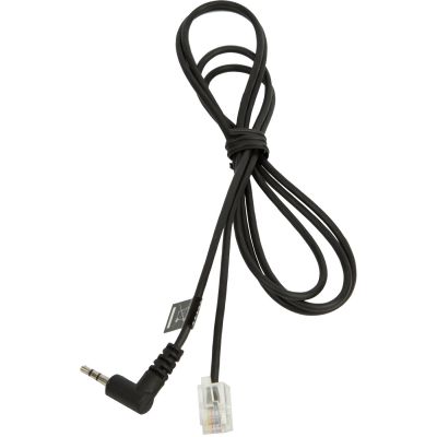 JABRA RJ10 Cord to 2,5mm pin plug, 1,0 meter; for Panasonic KX-T 7630, 7633, 7635 and e.g. GN9300, GN9120, GN Ellipse, GN8000