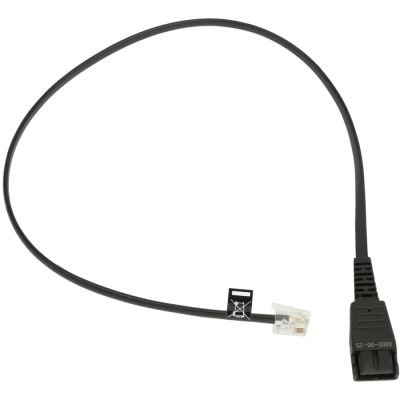 JABRA QD Cord to RJ10, straight, 0,5 meters, Siemens-allocation