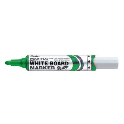 Dry Wipe Marker MAXIFLO MWL5M green, bullet point 2mm, Pentel