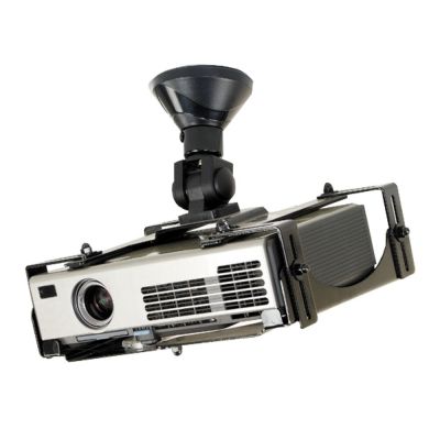 Projector ceiling mount Newstar BEAMER-c300 Black / black 15cm / max 15kg