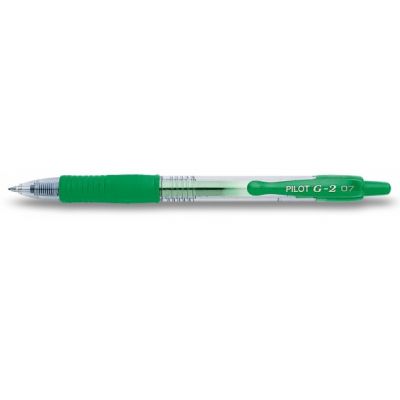 Gel pen Pilot G2 ball 0.7 / line 0.32 mm, green
