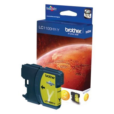 Ink Brother LC1100HYY Yellow High Yield DCP-6690CW, 750lk@5%