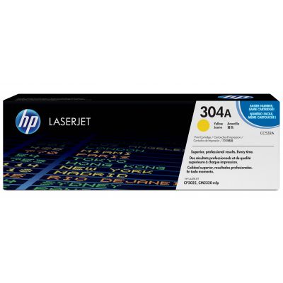 HP 304A toner cartridge 1 pc(s) Original Yellow