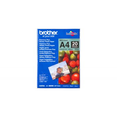 Paper Brother A4 Glossy Photo Paper, 260gr / m2, 20 sheets, Brother Innobella Premium Plus