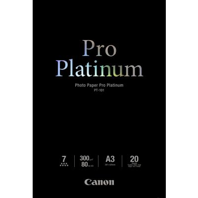 Paper Canon PT-101 A3 20 sheets Photo Paper Pro Platinum