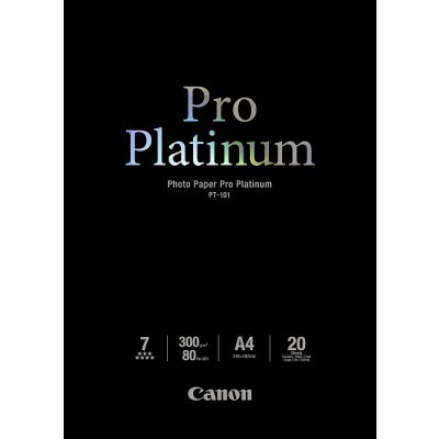 Paper Canon PT-101 A4 20 sheets Photo Paper Pro Platinum