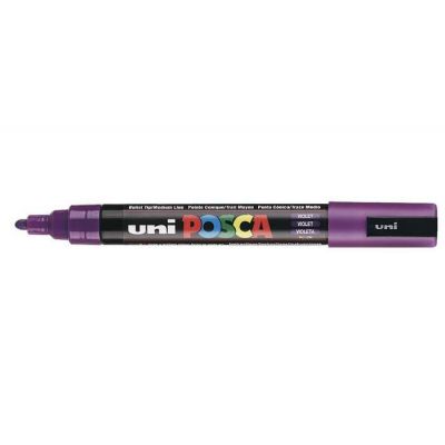 Marker Uni Posca PC5M violet,1.8- 2.5mm, waterproof
