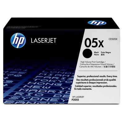 Tooner HP CE505X Black HP LaserJet P2055d/P2055dn/P2055x 6500 lk/@5% (EI SOBI: P2035!)