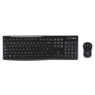 Keyboard + Mouse Logitech Wireless Desktop MK270 Nordic 2YW
