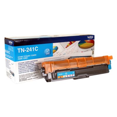 Toner Brother TN241C Cyan 1400lk@5% DCP 9015CDW, 9020CDW, HL-3140cw, 3150CDW, 3170CDW, MFC 9140CDN, 9330CDW, 9340CDW