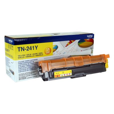 Toner Brother TN241Y Yellow 1400lk@5% DCP 9015CDW, 9020CDW, HL-3140cw, 3150CDW, 3170CDW, MFC 9140CDN, 9330CDW, 9340CDW