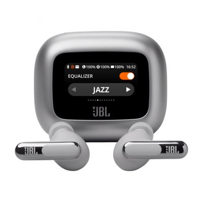 Täielikult juhtmevabad kõrvaklapid JBL Live Beam 3, hõbe