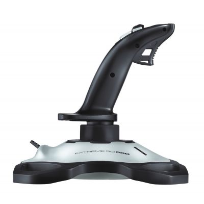 LOGITECH Extreme 3D Pro Joystick - SILVER/BLACK - USB
