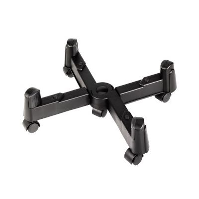 PC computer stand Hama X-Type Black, with wheels, max 25kg, 1-25.5cm