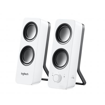 Kõlarid Logitech Z200 Stereo Speakers Snow White 2.0 5W RMS (Peak 10W) valged 2YW