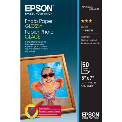 Paber Epson C13S042545 Photo Paper Glossy 50 sheets, 13 x 18 cm, 200 g/m²