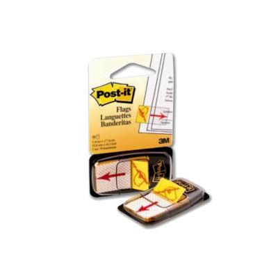 Järjehoidja Post-IT indeks, PP, 25x43mm, 50 tk, allkiri