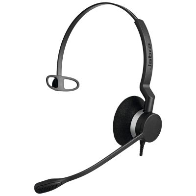 JABRA BIZ 2300 USB Mono, Type: 82 E-STD, Microphone boom: FreeSpin (headband), USB connector, with mute-button and volume control on the cord