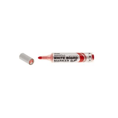 Dry Wipe Marker MAXIFLO MWL5M red, bullet point 2mm, Pentel