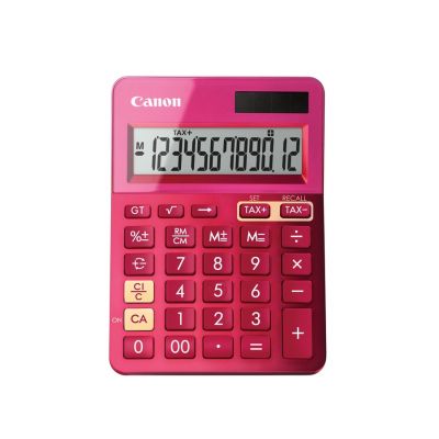 K0029111_1_Kalkulaator_Canon_LS_kuni_123K_kuni_MPK_Pink_roosa__kuni__12_numbrikohta