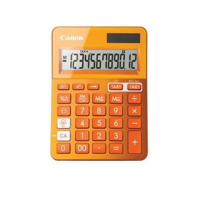 Calculator Canon LS-123K-MOR Orange (orange) - 12 digits