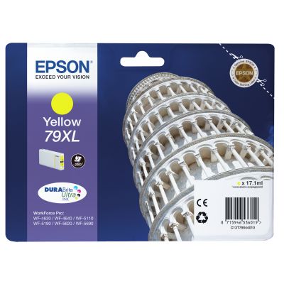 Tint Epson T7904 Yellow 79XL DURABrite Ultra Ink 17,1ml 2000lk WF-5110DW/WF-5190DW/WF-5620DWF/WF-5690DWF