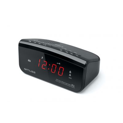 Muse | Clock radio PLL | M-12CR | Alarm function | Black