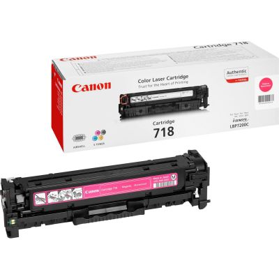 Toner Canon 718Magenta 2900pcs @ 5 % LBP7200 / 7210 LBP7660Cdn LBP7680Cx MF8330 / MF8340 / MF8350 / MF8360 / MF8380 MF8540 / MF8550 / MF8580