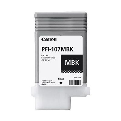 Tint Canon PFI-107MBk Matte Black (matt must) 130ml ImagePROGRAF iPF670, iPF680, iPF685, iPF770, iPF780, iPF785