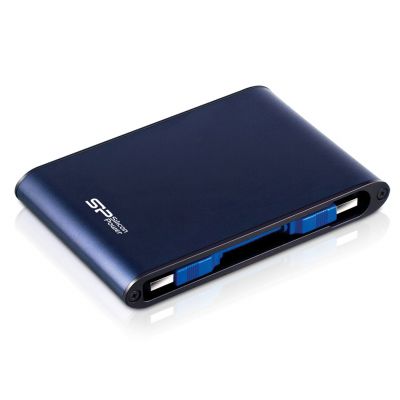 Kõvaketas väline HDD Silicon Power Armor A80 2TB sinine, USB3.0, Põrutus-, tolmu- ja veekindel