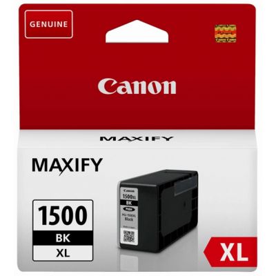 Ink Canon PGI1500XLBK black 1200lk MAXIFY MB2050 / MB2150 / MB2350 / MB2750